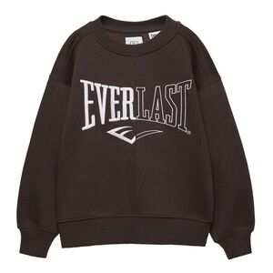 Zara EVERLAST Brown Crew Sweatshirt Size 13/14